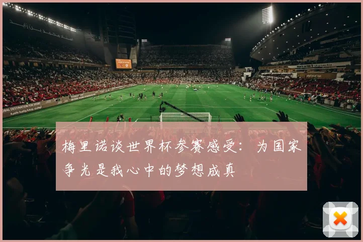 梅里诺谈世界杯参赛感受：为国家争光是我心中的梦想成真